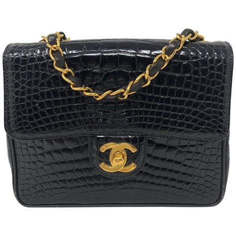 chanel crocodile bag|chanel crocodile bags for sale.